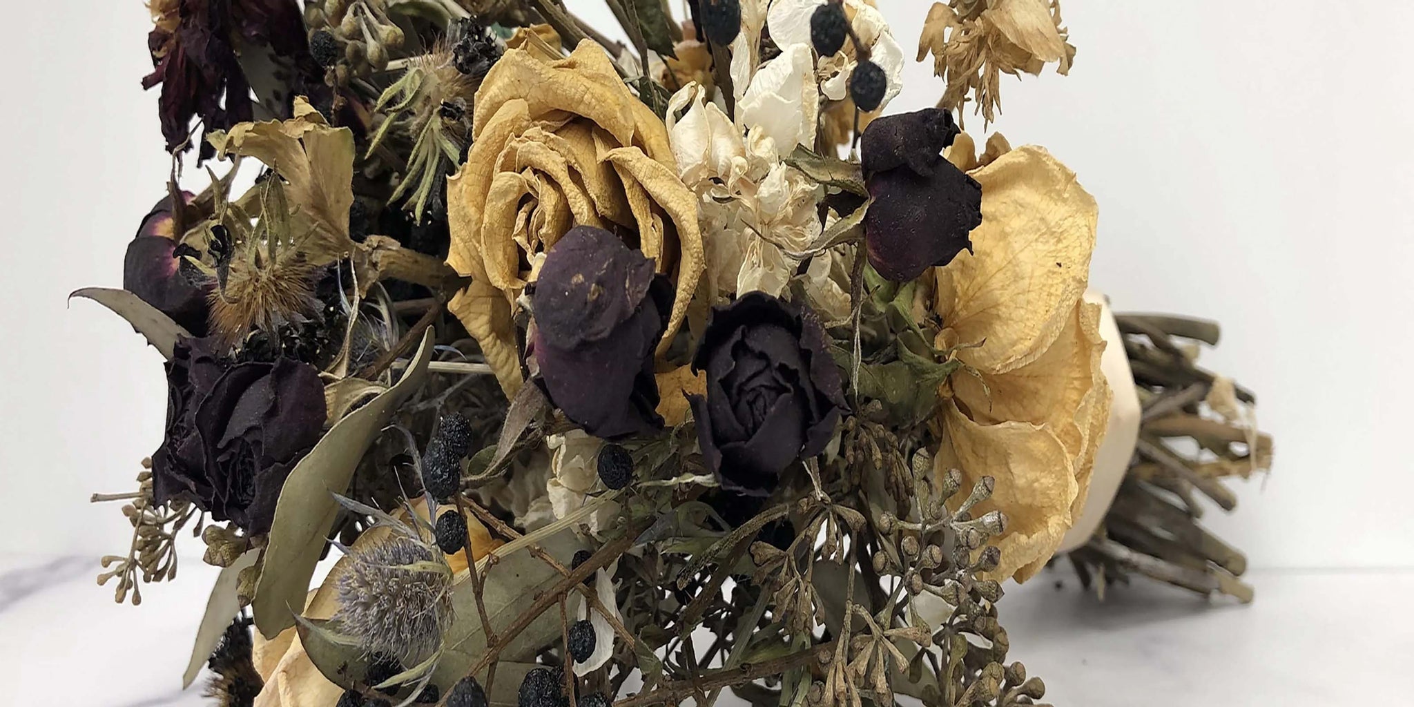 Preserve Air-Dried Bouquets & Old Flowers | Wedding Flower Restoration