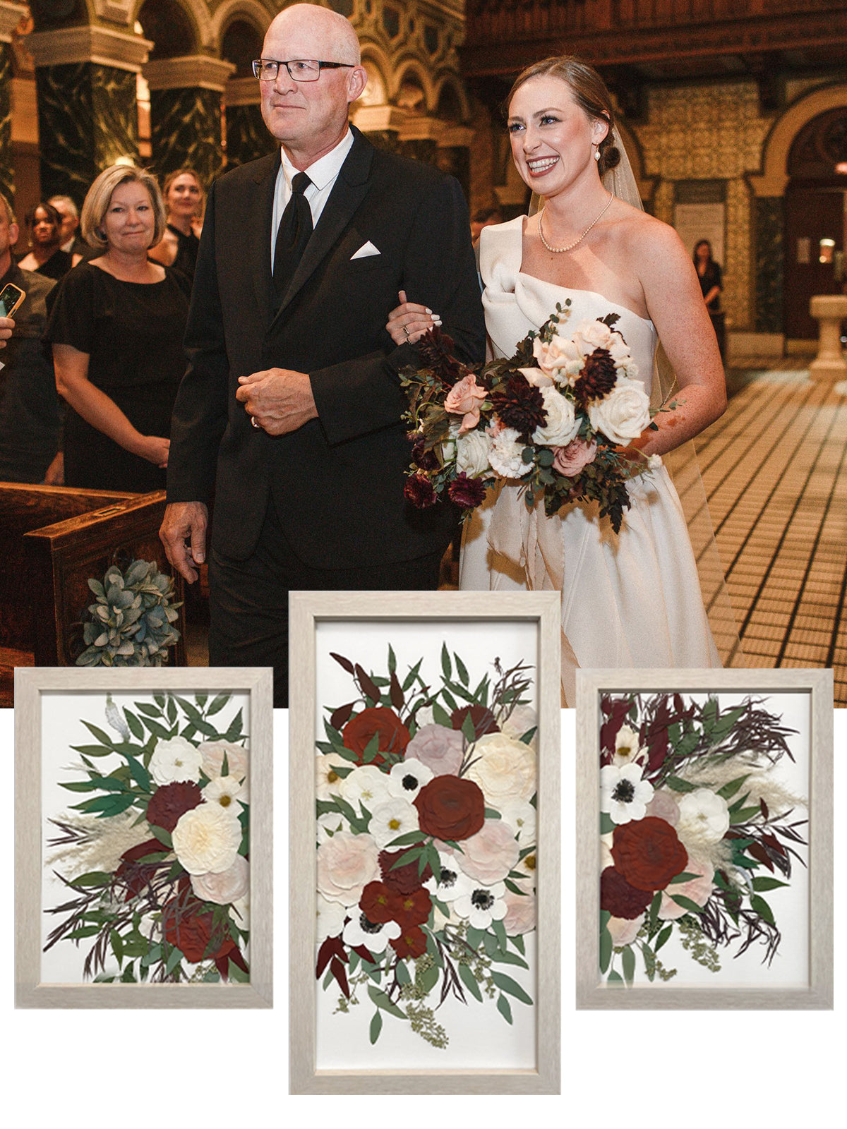 Wedding Bouquet Preservation - Designs By Andrea 