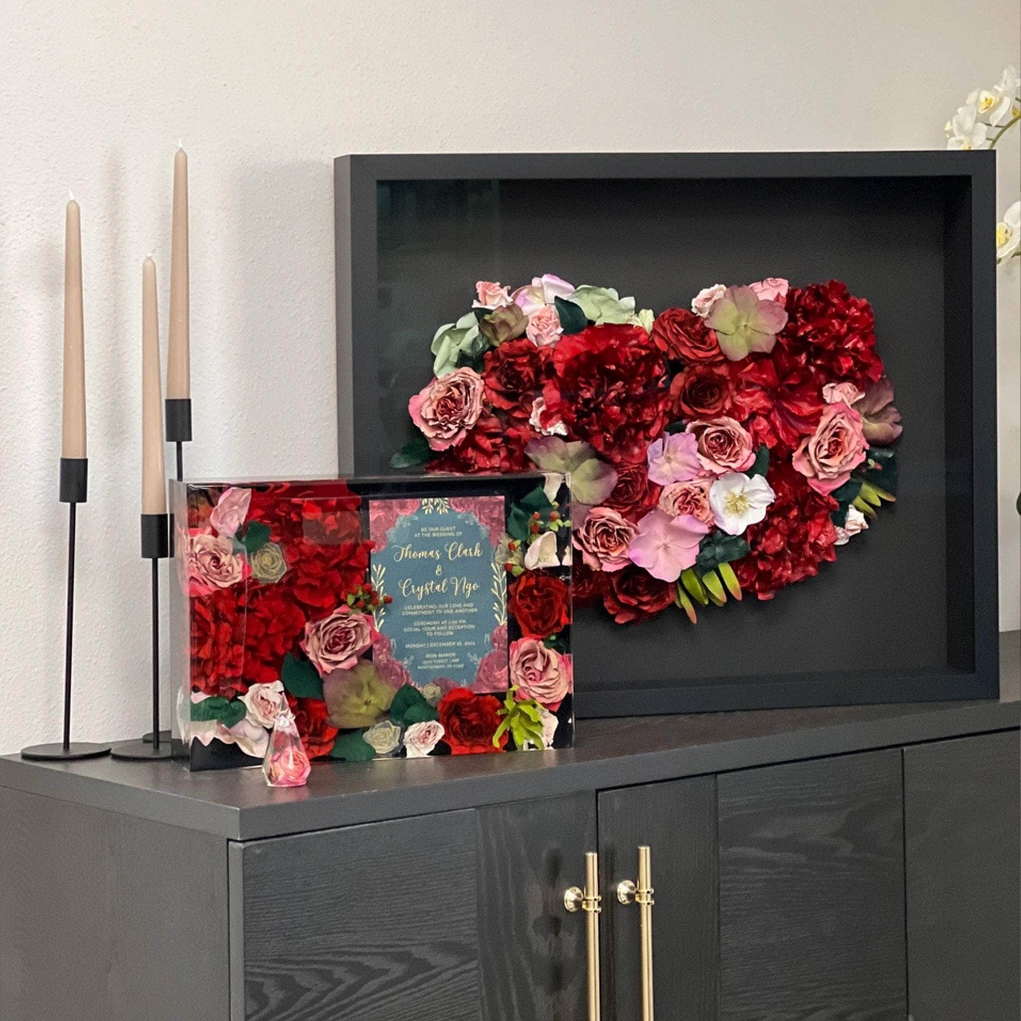 dbandrea Floral Block 14" x 10" Rectangle