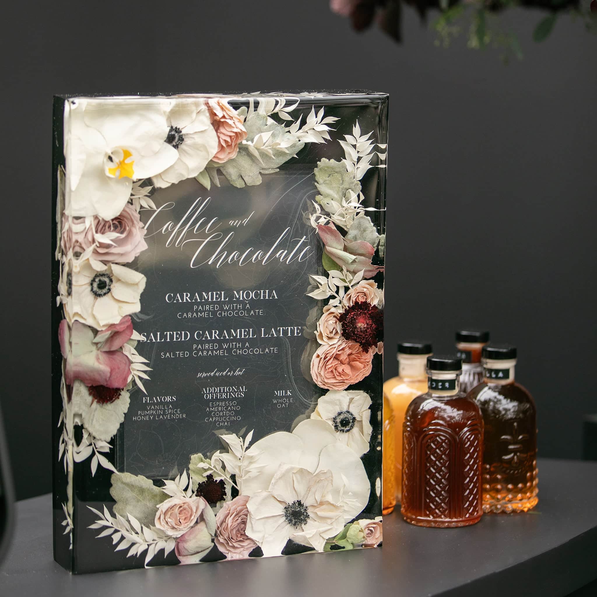 dbandrea Floral Block 14" x 10" Rectangle