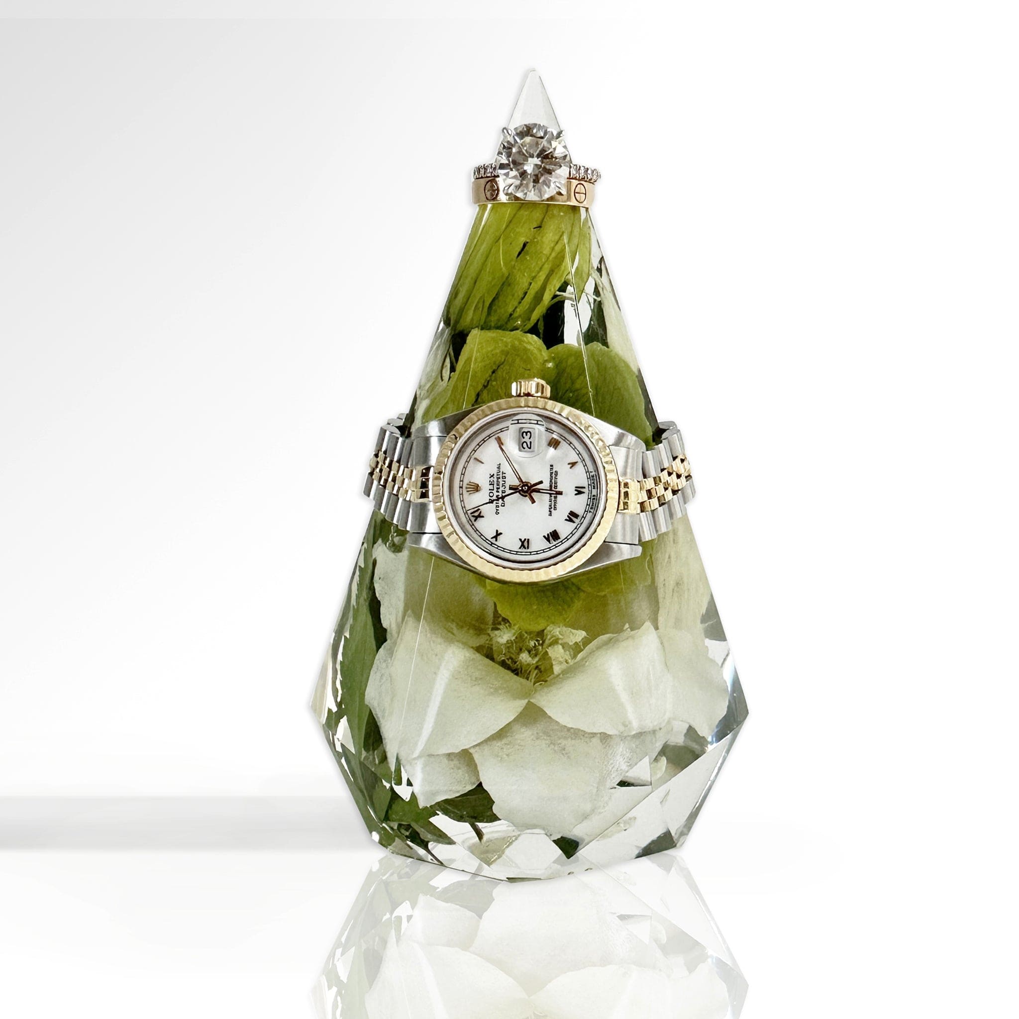 dbandrea Floral Block 3" x 5" Jewelry Diamond™