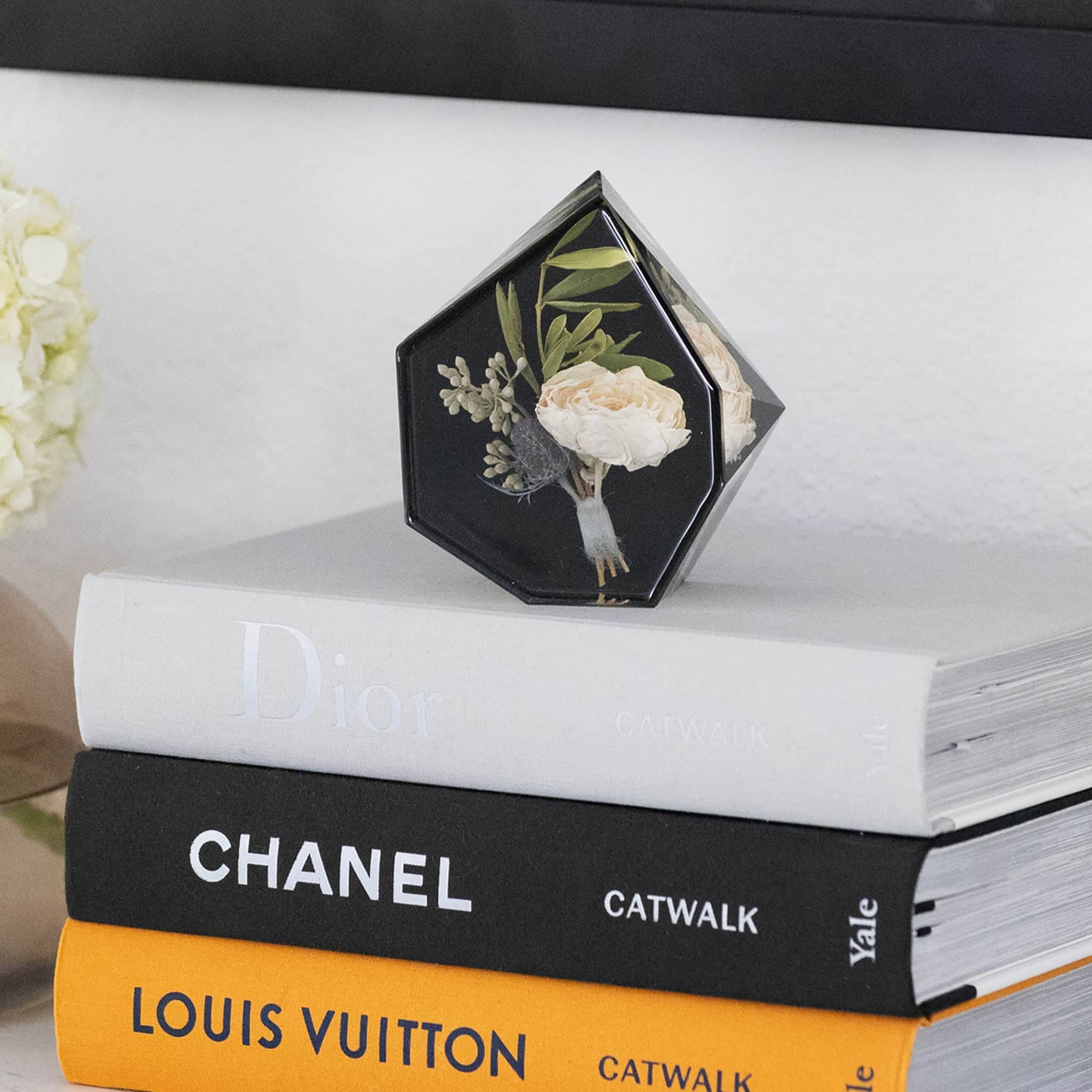 dbandrea Floral Block 4.75" x 4.25" Gem