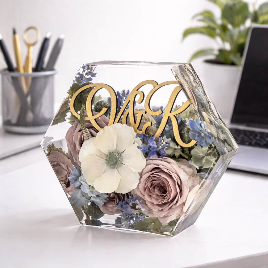 dbandrea Floral Block 6" Hexagon