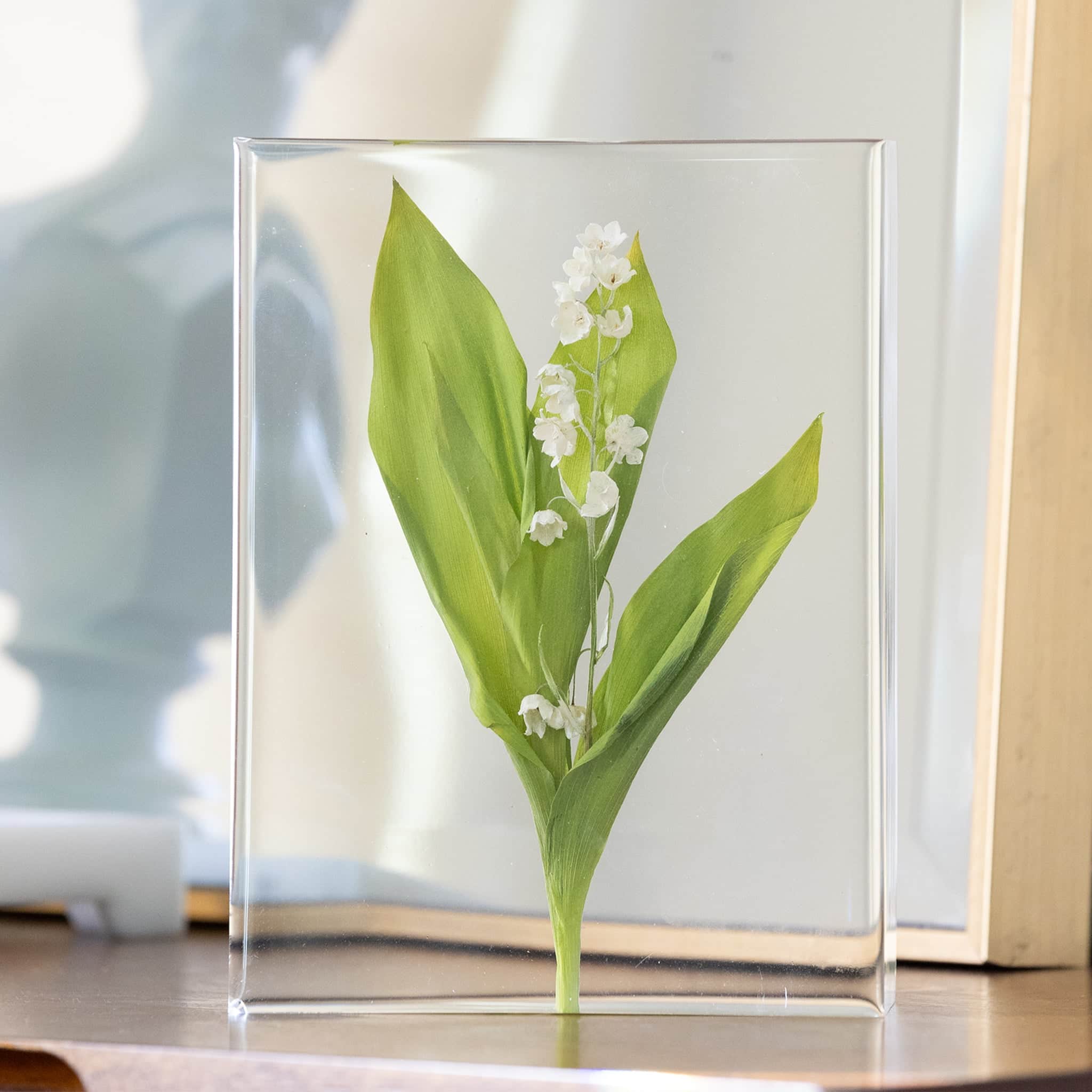 dbandrea Floral Block 8" x 6" Rectangle