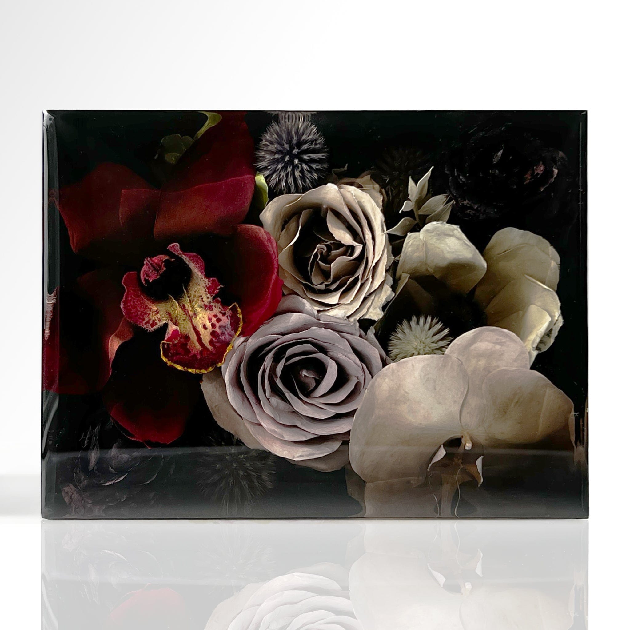 dbandrea Floral Block 8" x 6" Rectangle
