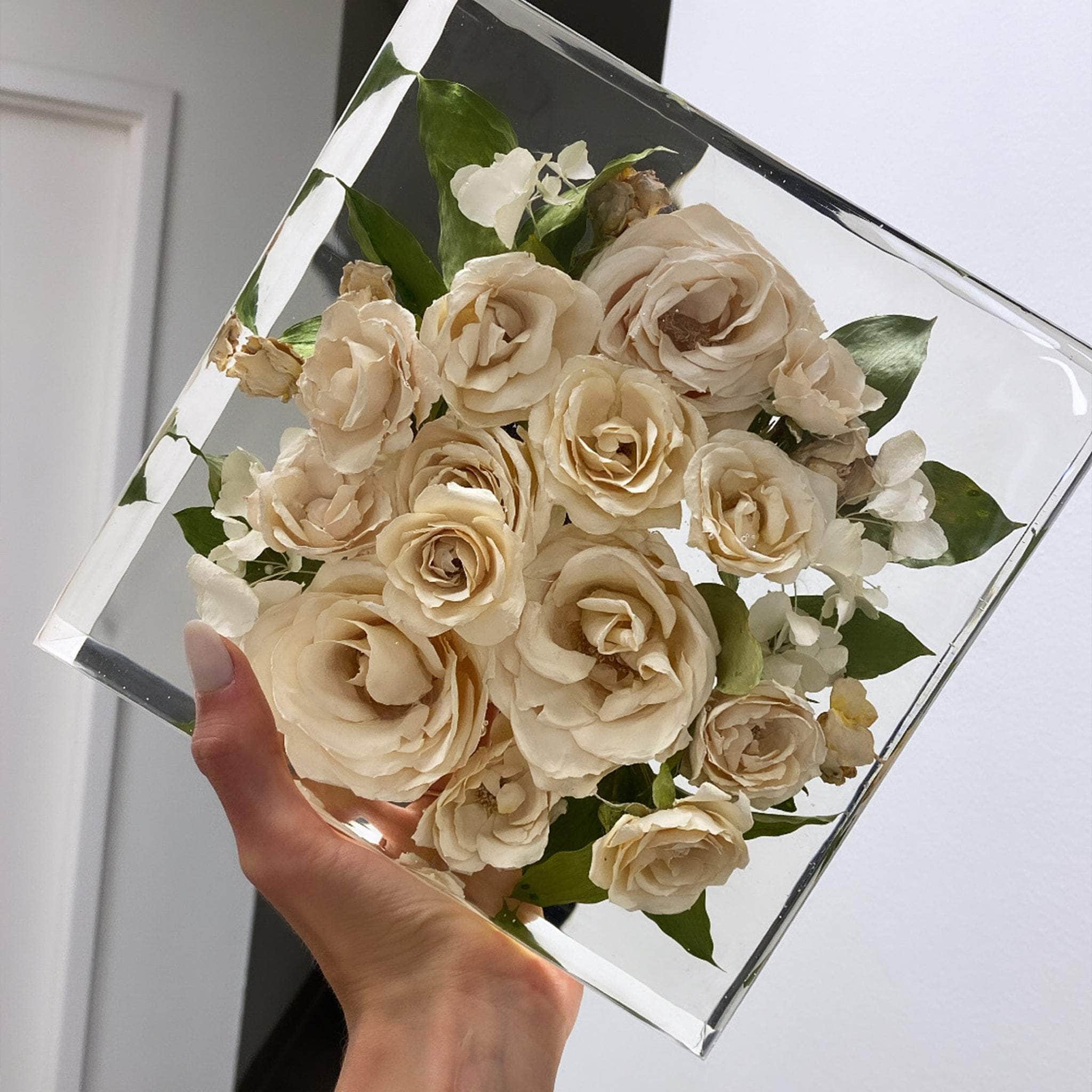 Cast Your Wedding Flowers In 8