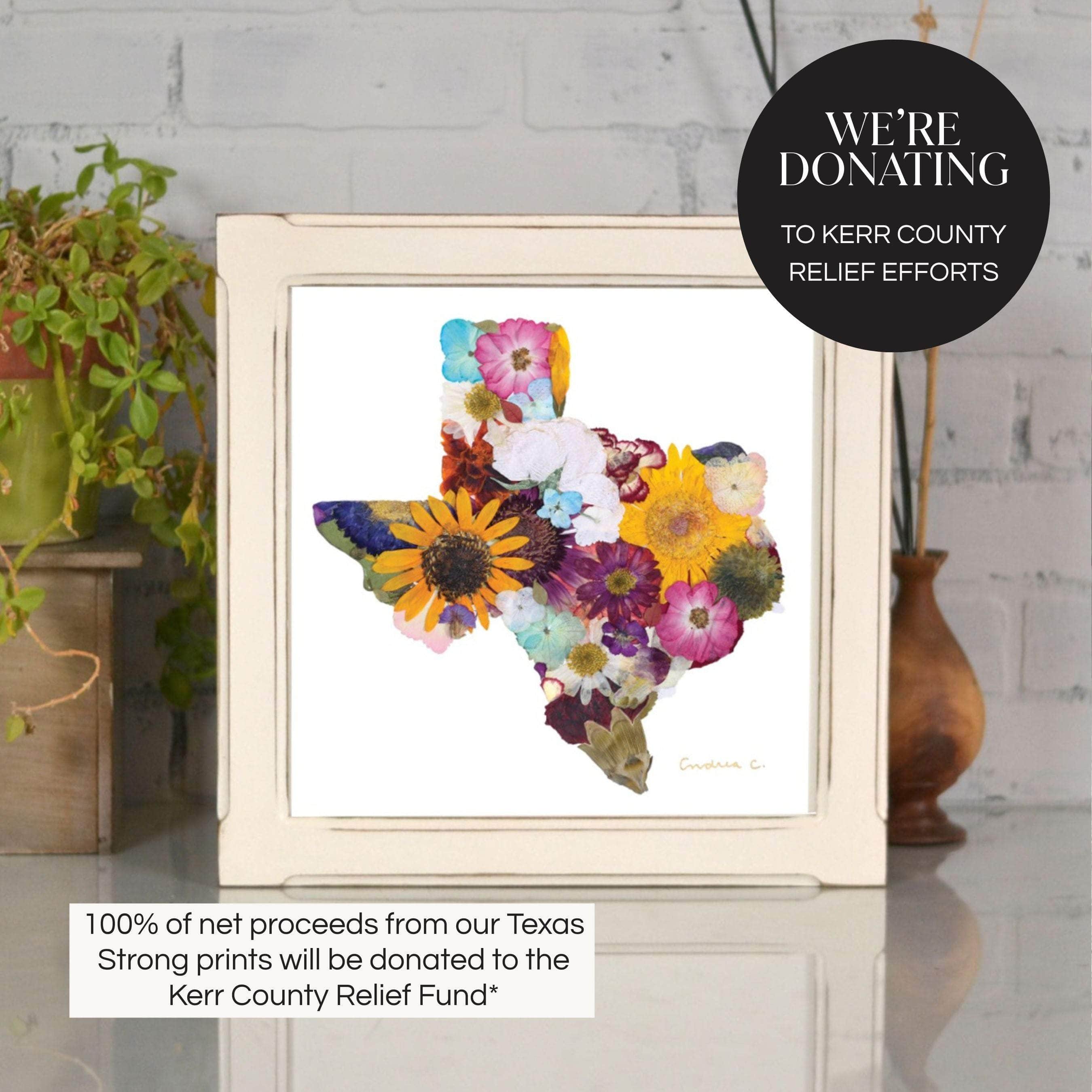 dbandrea Pre-Made Texas Strong Prints - Free Shipping!