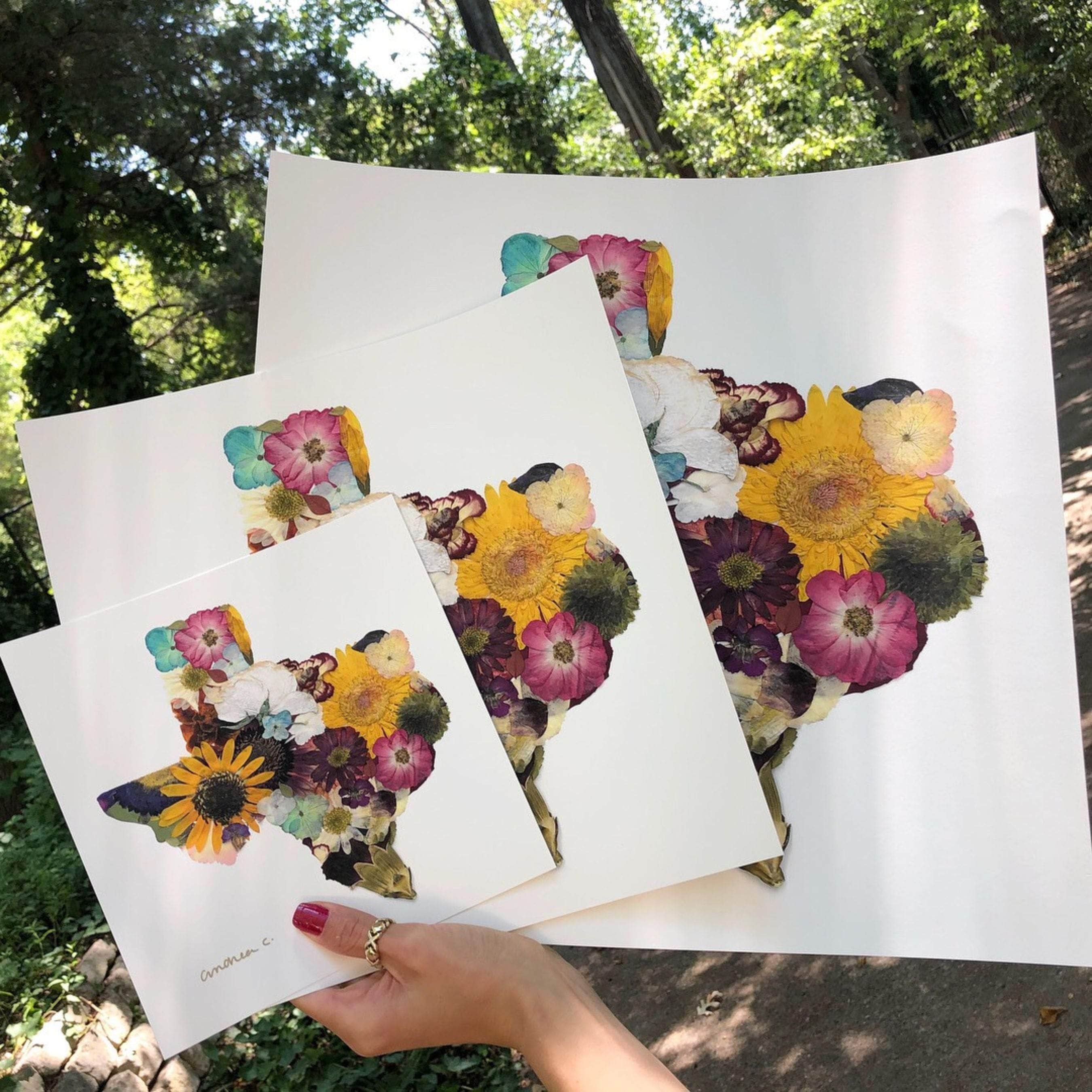 dbandrea Pre-Made Texas Strong Prints - Free Shipping!