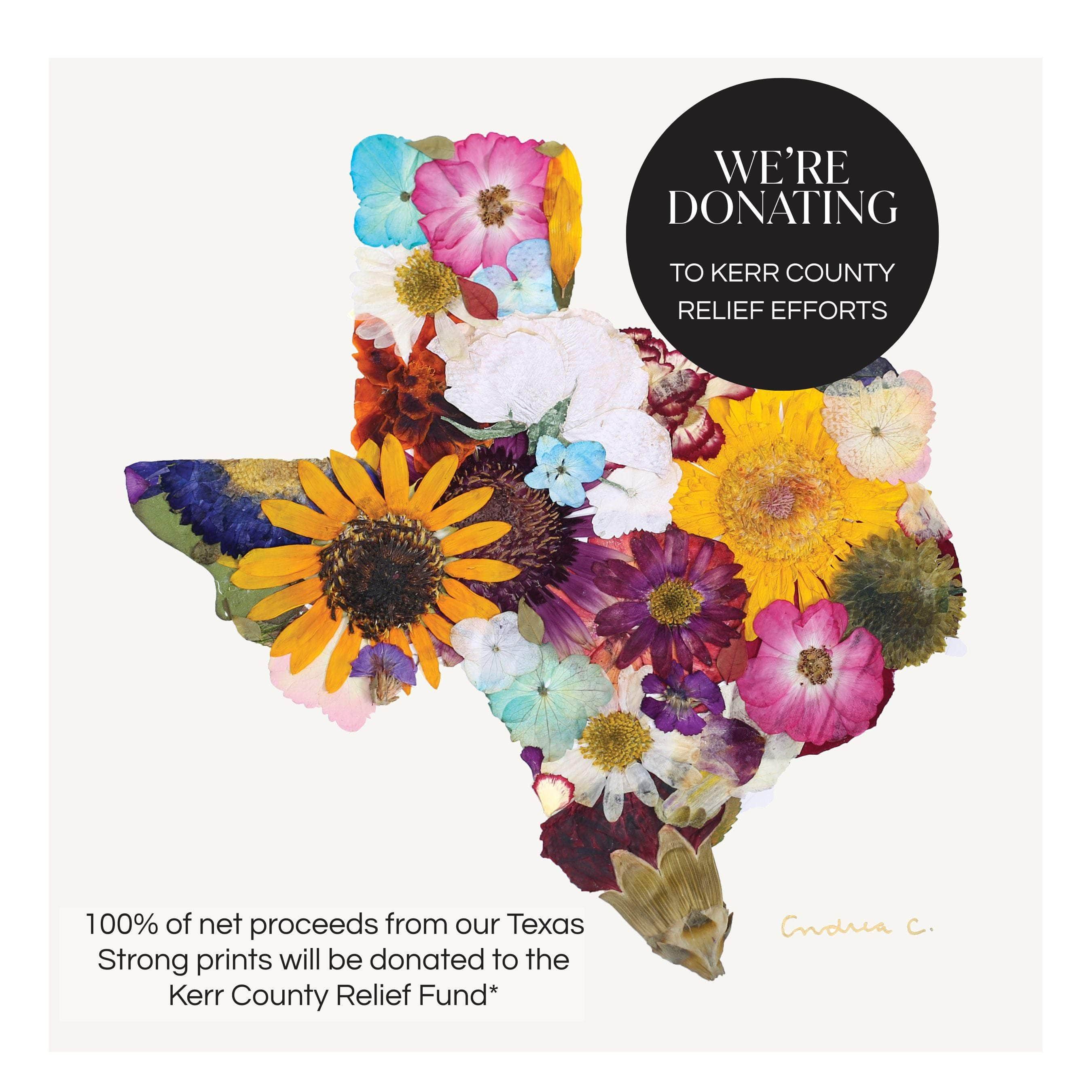 dbandrea Pre-Made Texas Strong Prints - Free Shipping!
