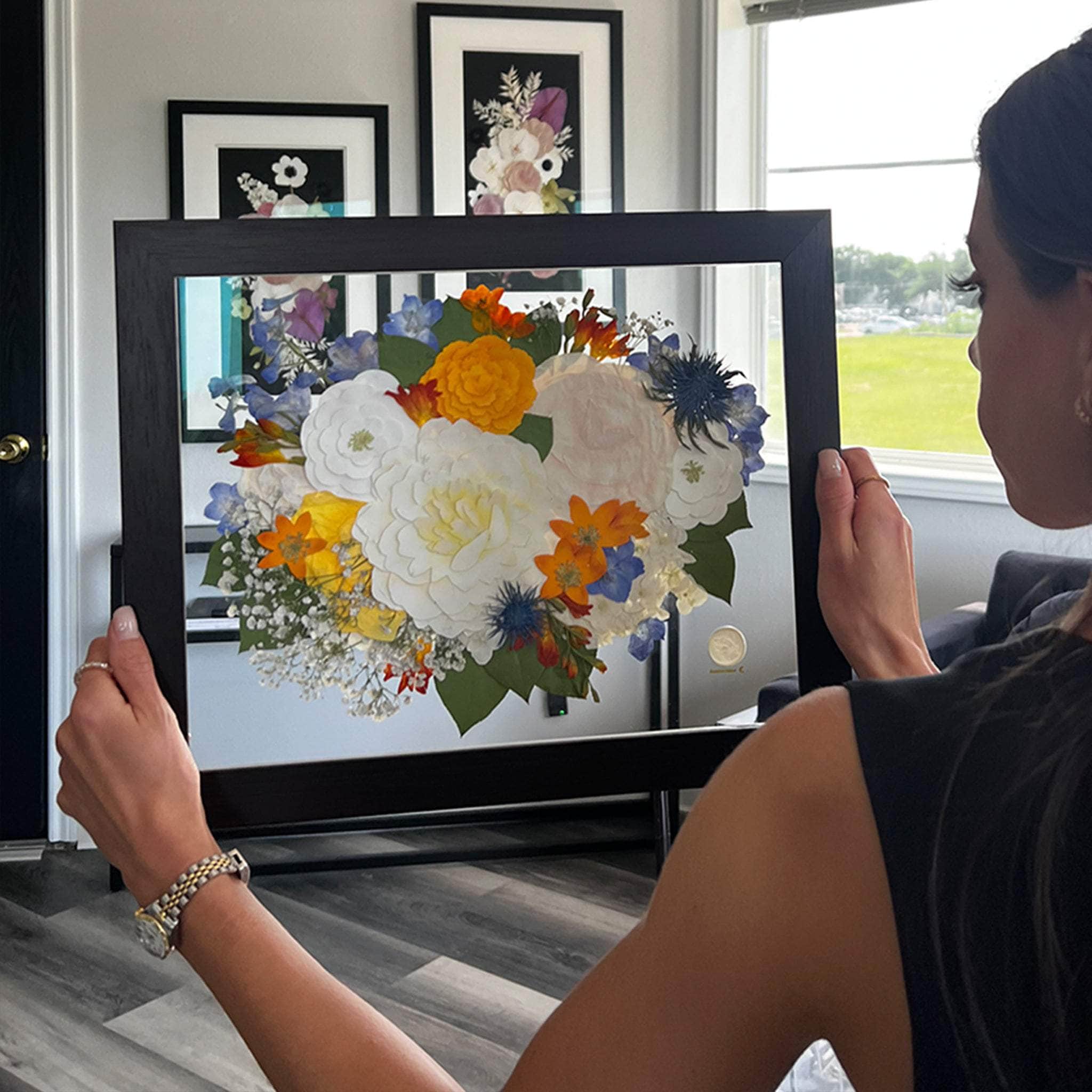 dbandrea Pressed (Framed) 11" x 14" Floating Frame