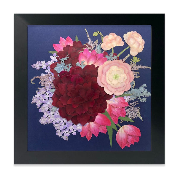 【美品】 Flowers For Agatha 1st 12EP Baby's First Block by Teleflora - Pink - by Gibson the Florist