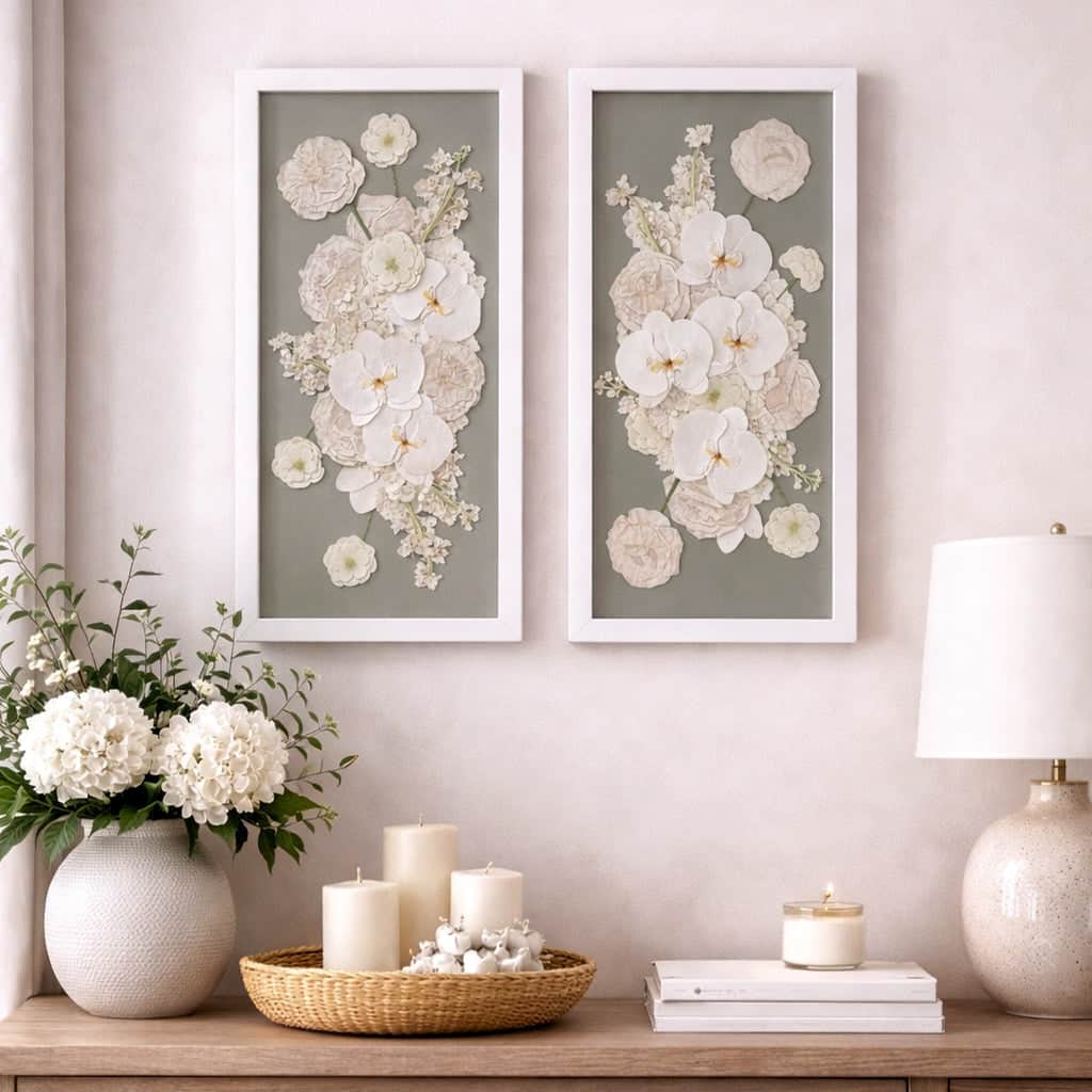 dbandrea Pressed (Framed) 12" x 24" Duo Panels Classic Frames