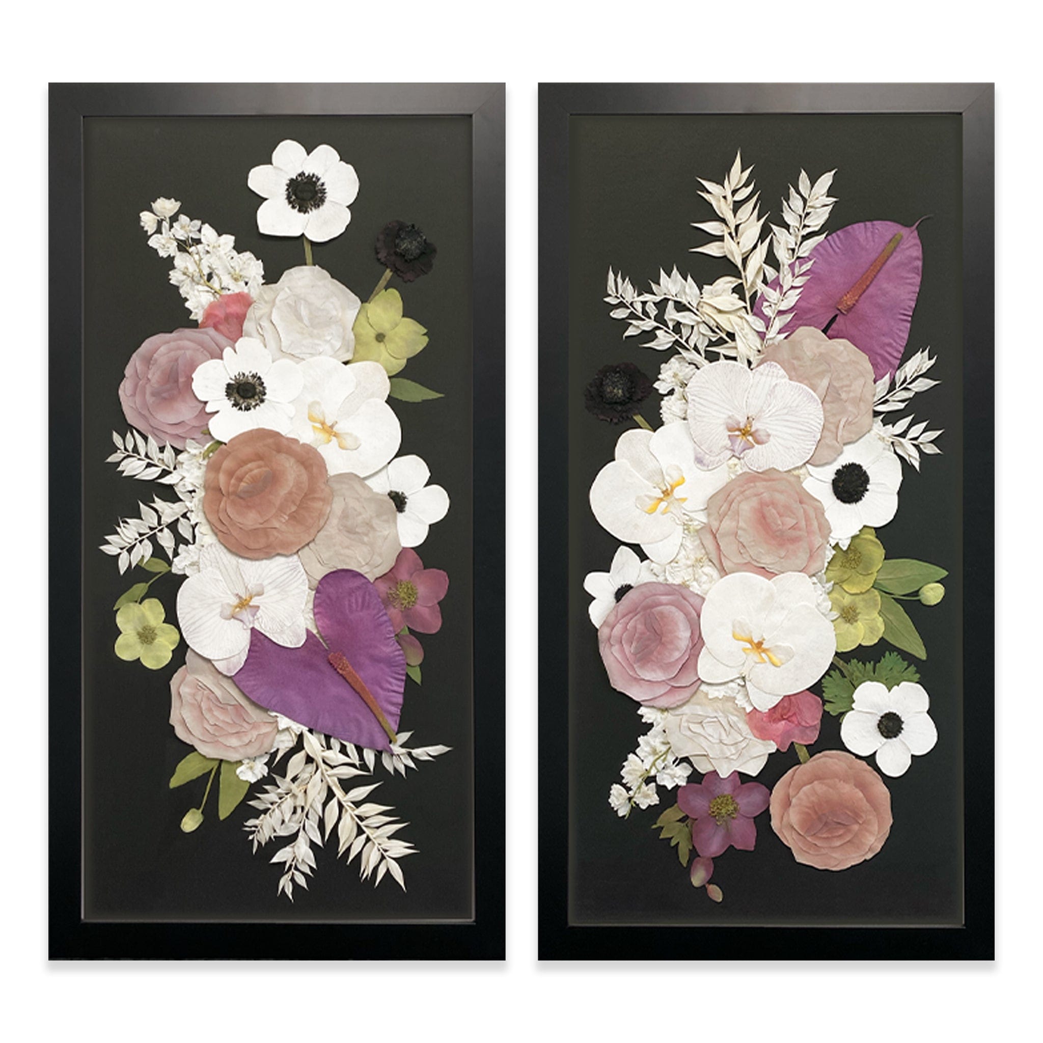 dbandrea Pressed (Framed) 12" x 24" Duo Panels Classic Frames