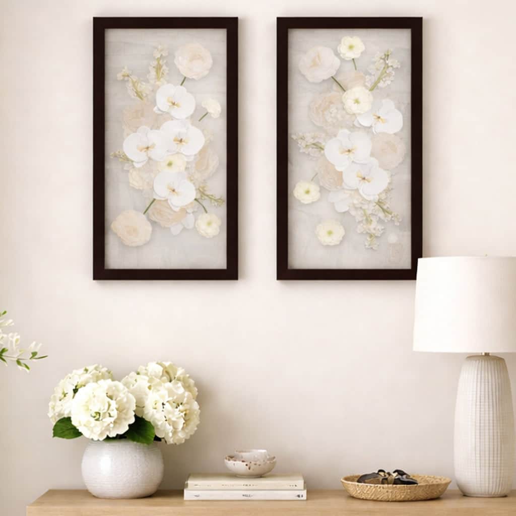 dbandrea Pressed (Framed) 12" x 24" Duo Panels Floating Frames