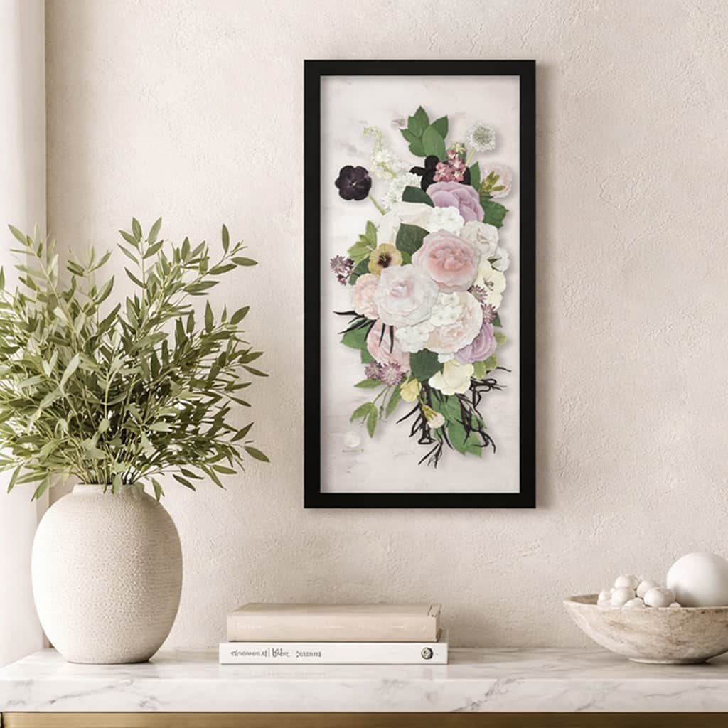 dbandrea Pressed (Framed) 12" x 24" Single Panel Floating Frame