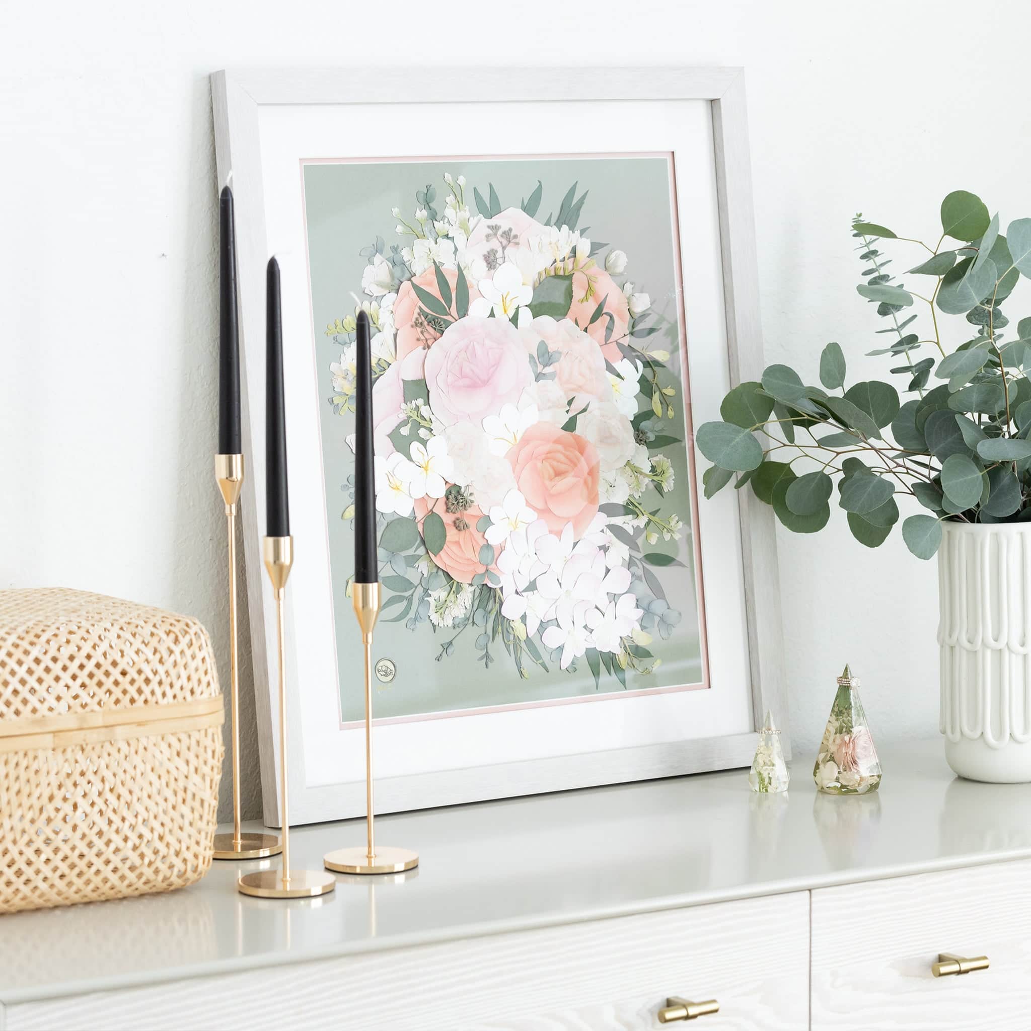 dbandrea Pressed (Framed) 16" x 20" Classic Frame