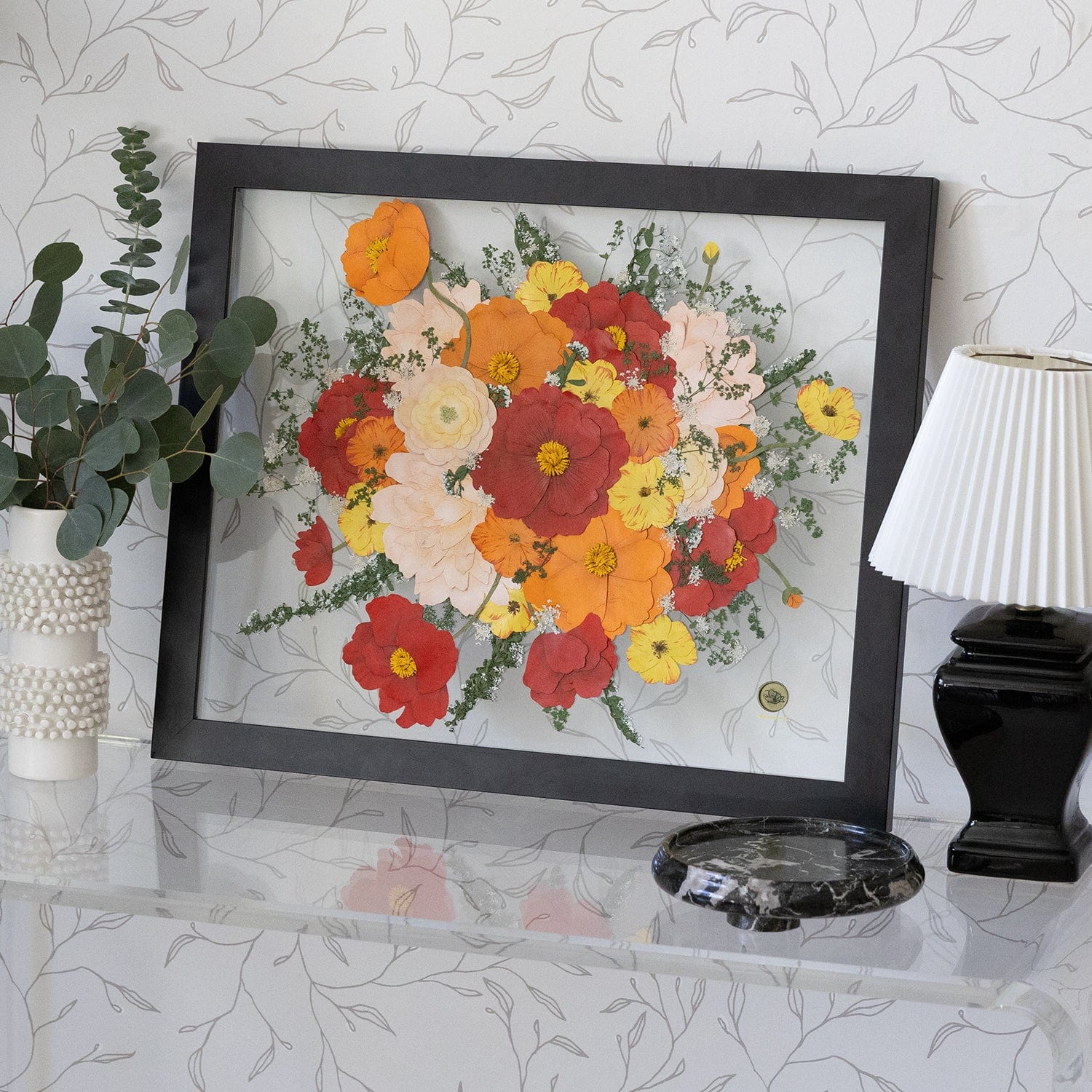 dbandrea Pressed (Framed) 16" x 20" Floating Frame