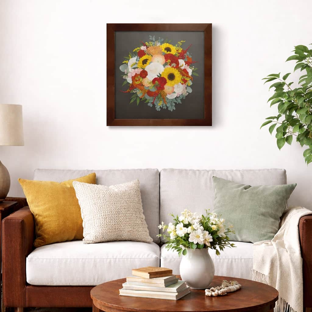 dbandrea Pressed (Framed) 20" x 20" Classic Frame