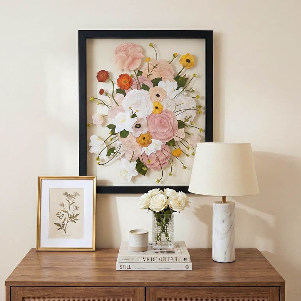 dbandrea Pressed (Framed) 20" x 24" Floating Frame