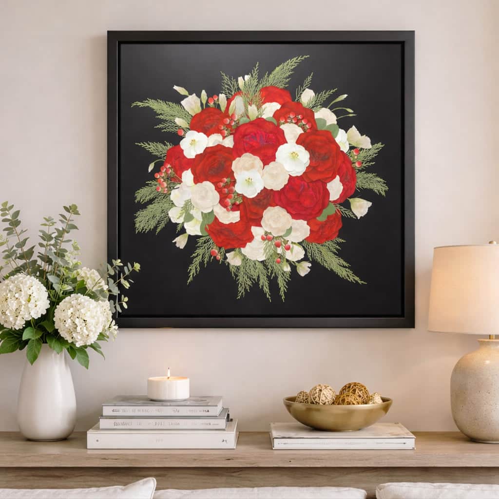 dbandrea Pressed (Framed) 24" x 24" Classic Frame