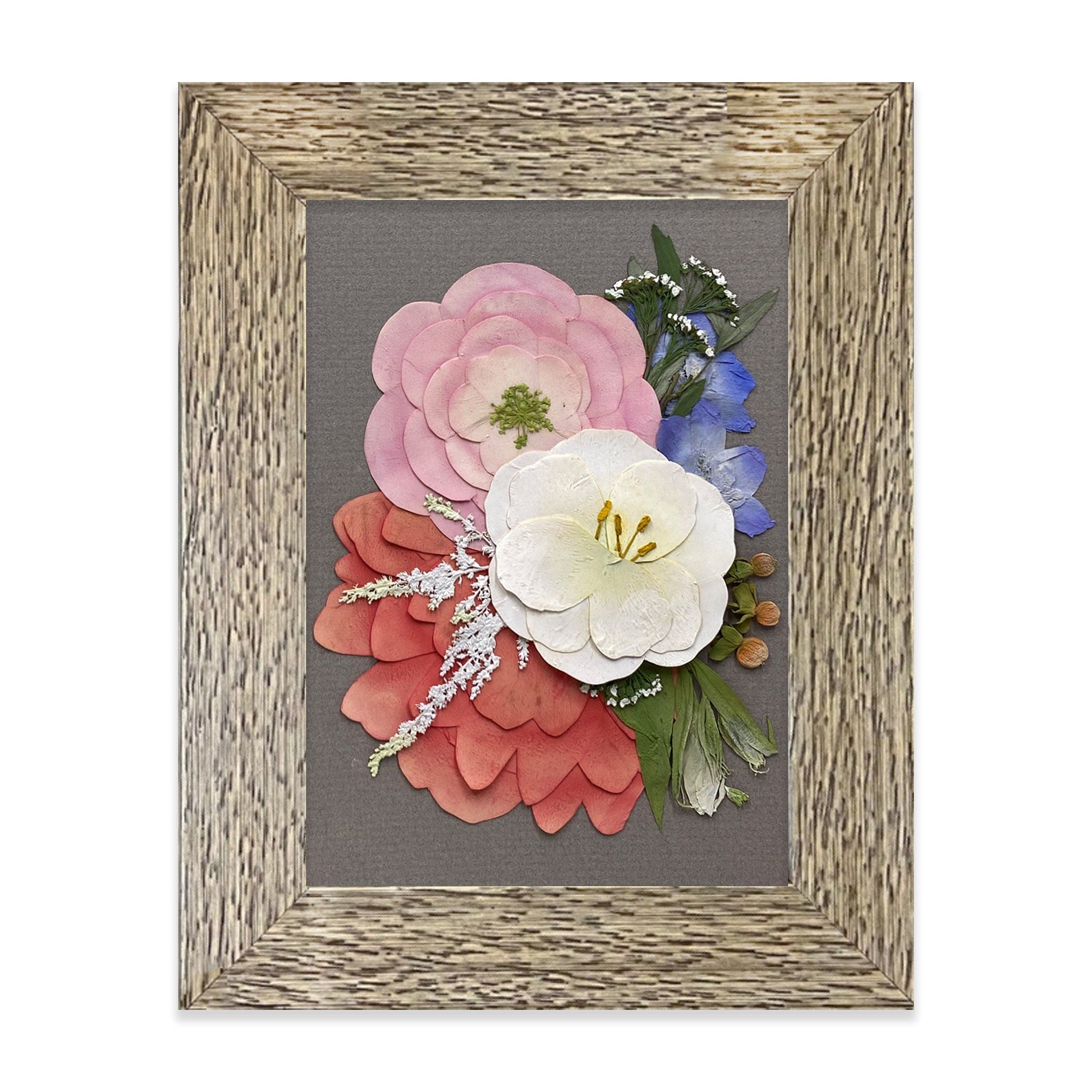 Designs by Andrea Pressed (Framed) 5" x 7" / Rectangle / Mini 5" x 7" Classic Frame