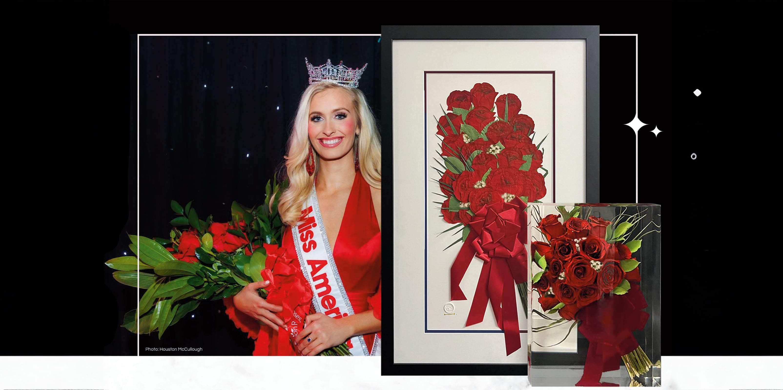 Miss America Flower Bouquet PReservation - Dbandrea